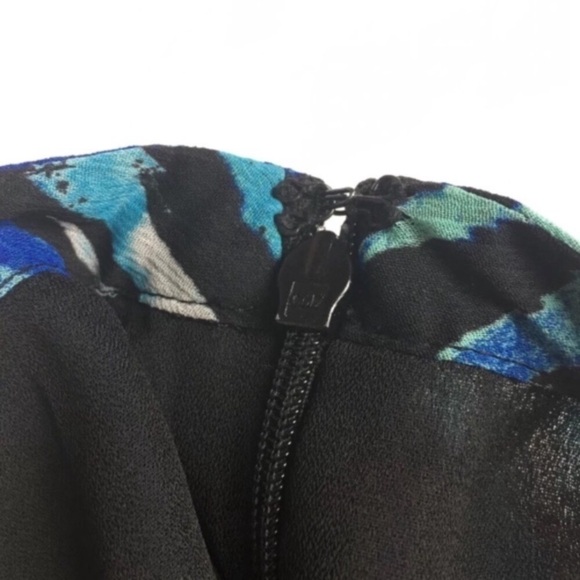 EMMA JAMES Midi Skirt Boho Gypsy Feathers Prairie Modest Flowy Peasant Tie Dye 8 - Picture 4 of 9